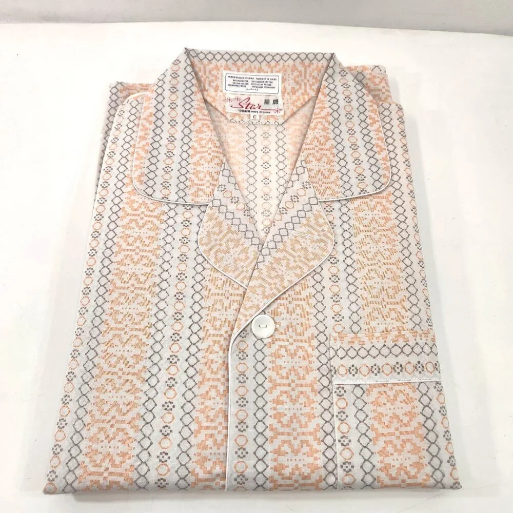Vintage Unisex Pajama  Set XL